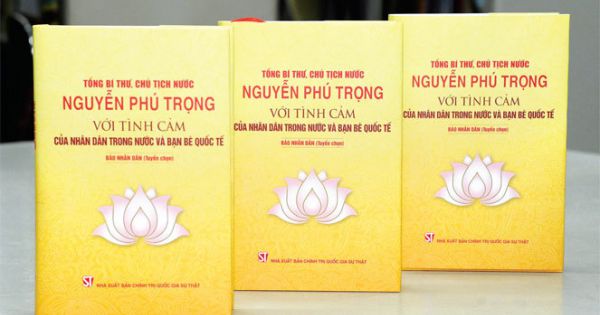 Ra mắt cuốn sách Tổng Bí thư, Chủ tịch nước với “Quyết tâm ngăn chặn và đẩy lùi tham nhũng”