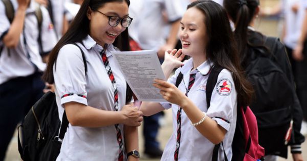 Công bố điểm thi THPT quốc gia