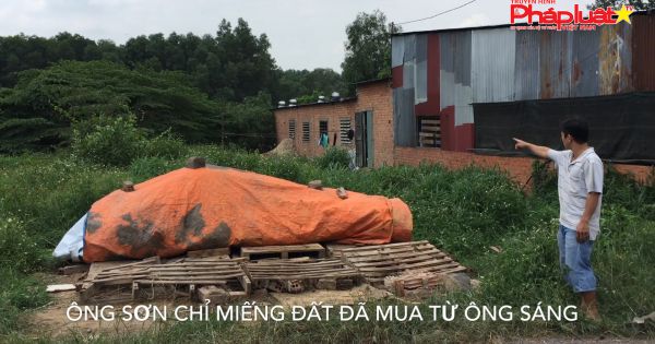 Chánh Thanh tra huyện bán đất, có sổ đỏ nhưng không có đất