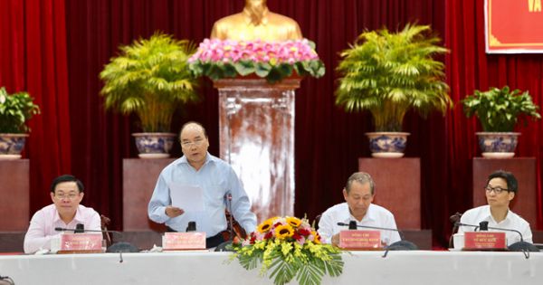 Thủ tướng: ĐBSCL cần hướng đến liên kết toàn vùng phát triển nhanh, bền vững