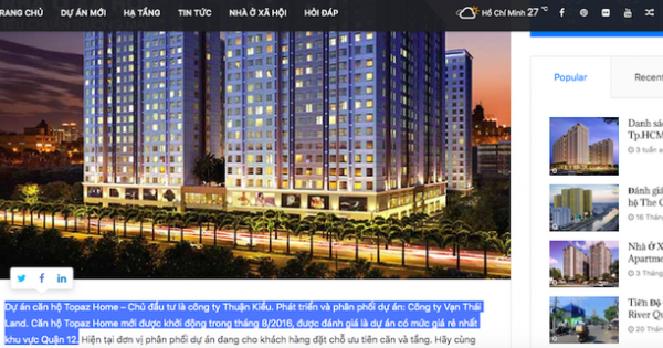 TPHCM: Phạt chủ đầu tư vì chưa nghiệm thu đã bàn giao cho khách