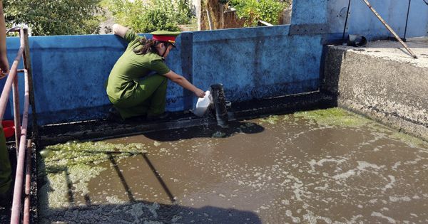 Bà Rịa – Vũng Tàu: Xử phạt Công ty TNHH Đông Đông Hải 200 triệu đồng vì xả thải ra môi trường