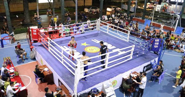 Hấp dẫn với đêm tranh tài tại Giải vô địch muay quận 3 mở rộng lần 1/2019