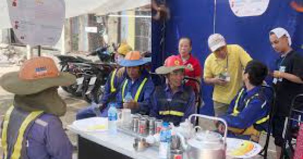 Lập điểm tránh nóng miễn phí cho người dân ở Hà Nội