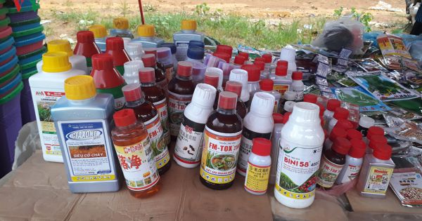 Tiền Giang: Phạt 255 triệu đồng đối với DN chôn 2,4 tấn thuốc BVTV trái phép