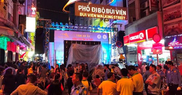 TPHCM sẽ rút giấy phép các hộ kinh doanh bóng cười, lấn chiếm phố đi bộ Bùi Viện