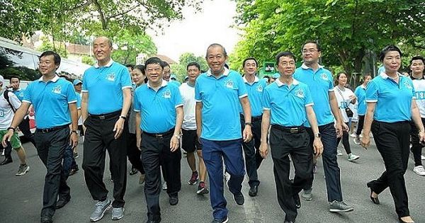 Hơn 5.000 người tham gia cuộc thi đi bộ vì sức khỏe