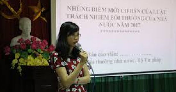 Bộ Tư pháp lấy ý kiến Dự thảo về công tác bồi thường nhà nước