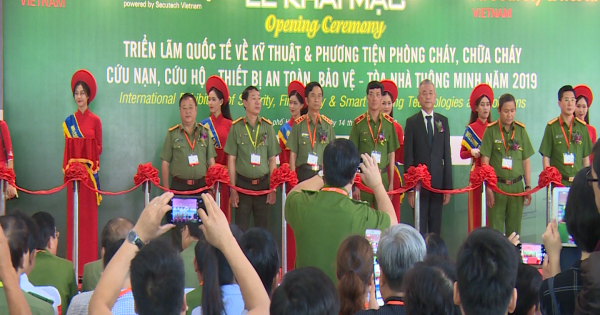 Nhiều công nghệ tiên tiến tại triển lãm quốc tế về kỹ thuật, phương tiện PCCC và CNCH năm 2019