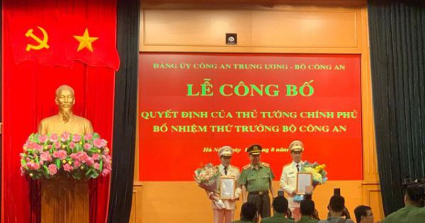 Tướng Lương Tam Quang, Nguyễn Duy Ngọc làm Thứ trưởng Bộ Công an