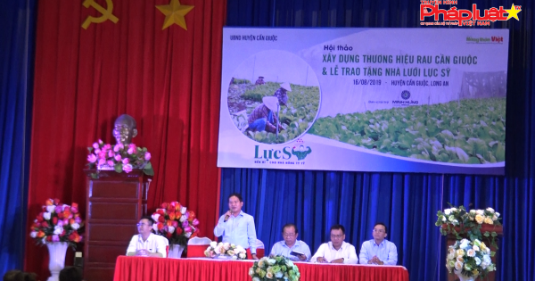 Long An: Bàn giải pháp xây dựng thương hiệu rau Cần Giuộc