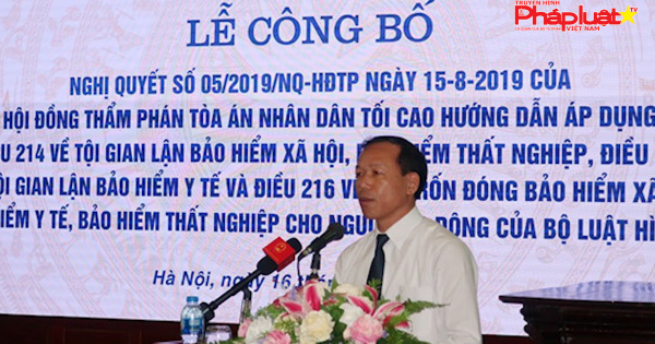 Sẽ không truy cứu hình sự với hành vi trốn đóng bảo hiểm xã hội trước 1.1.2018