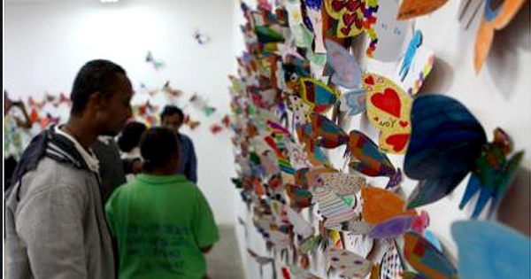 Triễn lãm sắp đặt “hóa thành bươm bướm”