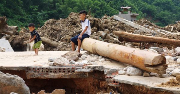 100.000 hộ dân nằm trong vùng có nguy cơ sạt lở vì thiên tai