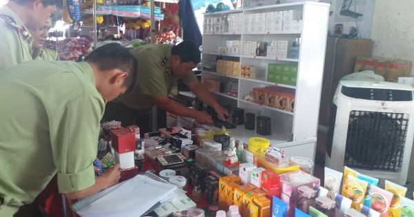 Bạc Liêu: Quản lí thị trường phát hiện nhiều hàng hóa nước ngoài vi phạm