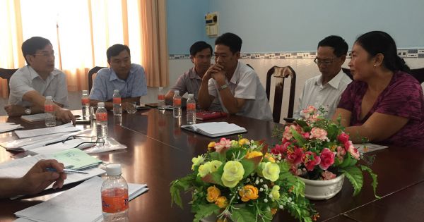 Bạc Liêu: UBND huyện đối thoại với các hộ dân không chấp hành bản án dân sự về tranh chấp đất đai