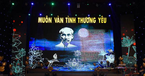 Nhiều lãnh đạo Đảng, Nhà nước tham dự chương trình nghệ thuật 'Muôn vàn tình thương yêu'