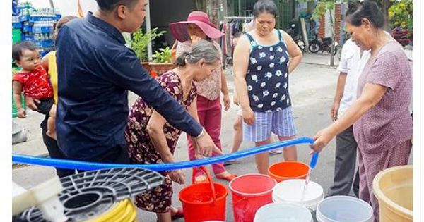 Đà Nẵng lên phương án làm đập tạm để có nước sinh hoạt cho dân