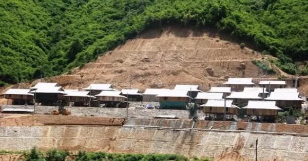 Thanh Hóa: Khu tái định cư chưa hoàn thiện đã bị sạt lở