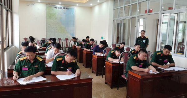 VKS quân sự Quân khu 4 tổ chức Cuộc thi “Cán bộ, Kiểm tra viên, Kiểm sát viên giỏi” năm 2019