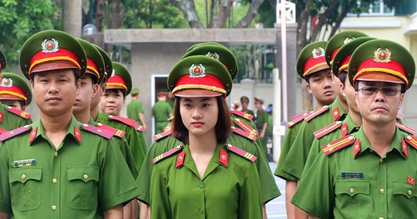 Thời gian đi lính nghĩa vụ của công an giảm còn 2 năm