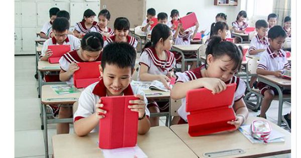 Thử nghiệm chương trình dạy học trên máy tính bảng ở Bình Dương