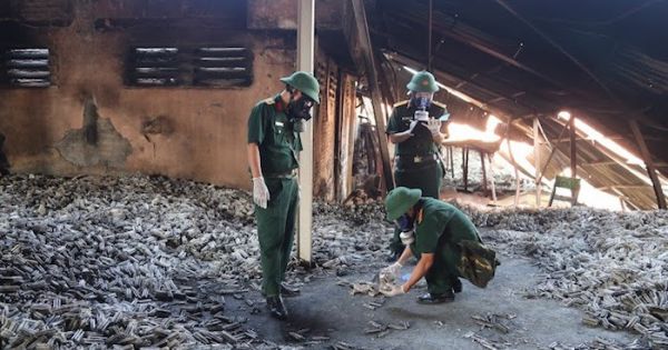 Lên phương án tiêu độc nhà kho Rạng Đông