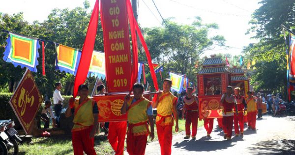 Nghề gốm Thanh Hà nằm trong danh mục Di sản văn hóa phi vật thể quốc gia