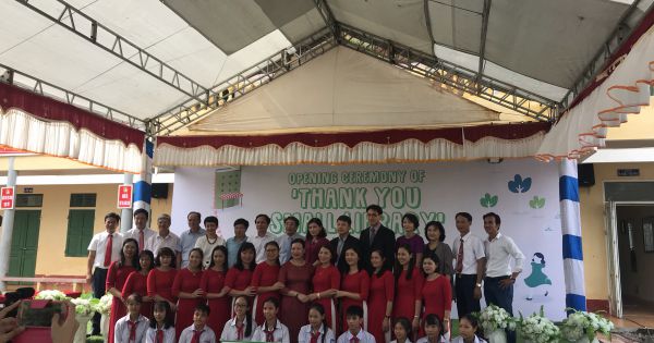 “Cảm ơn thư viện nhỏ” của Hàn Quốc sẽ cung cấp khoảng 6.000 cuốn sách cho các trường học Việt Nam