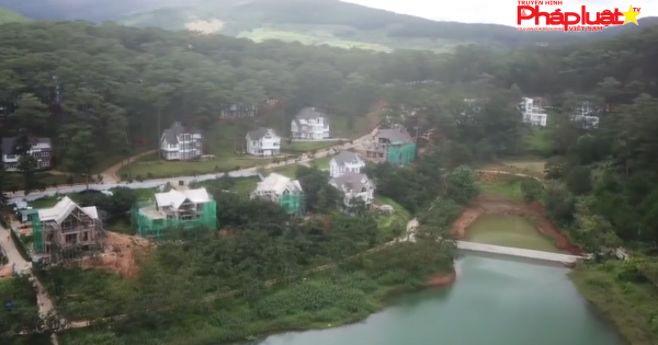 Đà Lạt: “Bêu tên” 10 doanh nghiệp “băm nát” hồ Tuyền Lâm