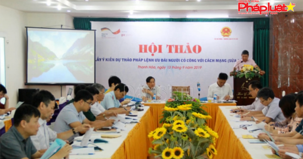 Nhiều điểm mới trong Dự thảo Pháp lệnh ưu đãi người có công với cách mạng