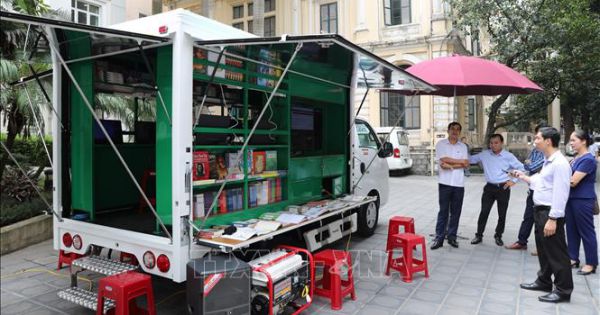 Đưa sách về vùng sâu , vùng xa bằng xe lưu động