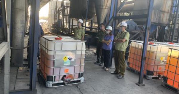 Bắc Giang tiêu hủy hơn 11 nghìn lít xăng kém chất lượng