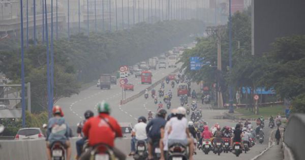 Mây mù gây ô nhiễm không khí tại TP.HCM là sương mù quang hóa