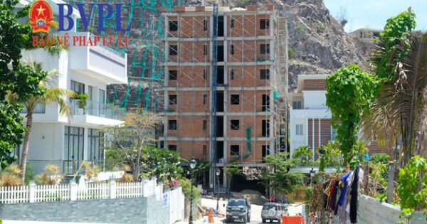 Cưỡng chế “Cắt ngọn” tại DA Ocean View Nha Trang: Chủ đầu tư vẫn rầm rộ thi công