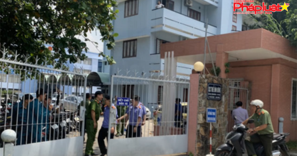 Đang phong tỏa điều tra vụ nổ lớn trong Cục Thuế Bình Dương