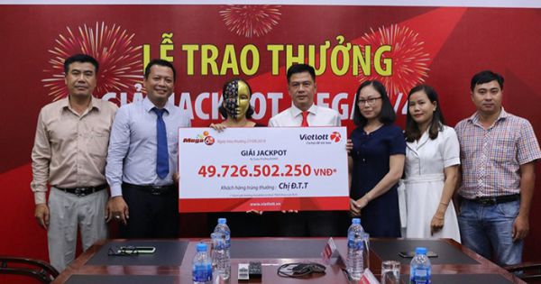 Kết quả Vietlott: Nữ công chức An Giang nhận thưởng gần 45 tỷ đồng