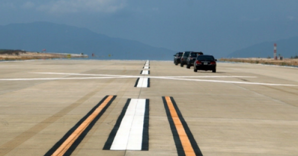 Sắp đường băng số 2 ở sân bay Cam Ranh vào khai thác