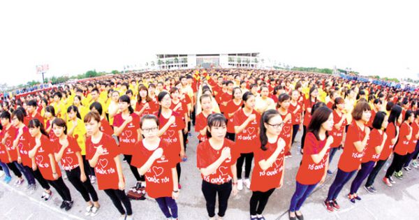 5 triệu thanh niên hưởng ứng “Tôi yêu Tổ quốc tôi”