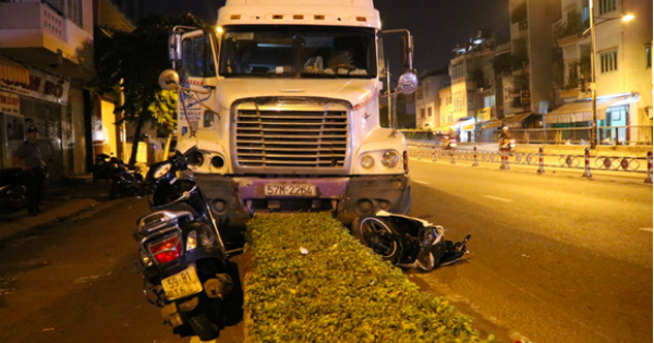 Bắt tài xế container phê ma túy tông chết người