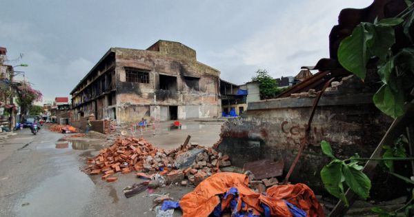 Toàn bộ 6.000m2 mặt bằng Công ty Rạng Đông sẽ được làm sạch trong 5 ngày tới