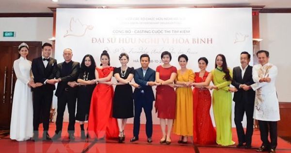 Tìm kiếm “Đại sứ hữu nghị vì hòa bình thành phố Hà Nội”