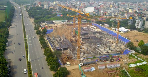 Công trình Bệnh viện An Sinh không phép vẫn thi công sau quyết định xử phạt