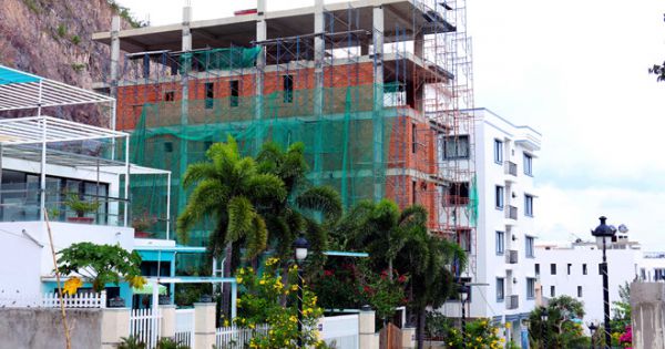 Lập phương án đập bỏ phần sai phép ở dự án Ocean View