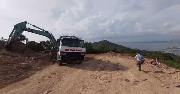 Yêu cầu Công ty CP Cáp treo Vũng Tàu dừng việc san gạt trên núi Lớn