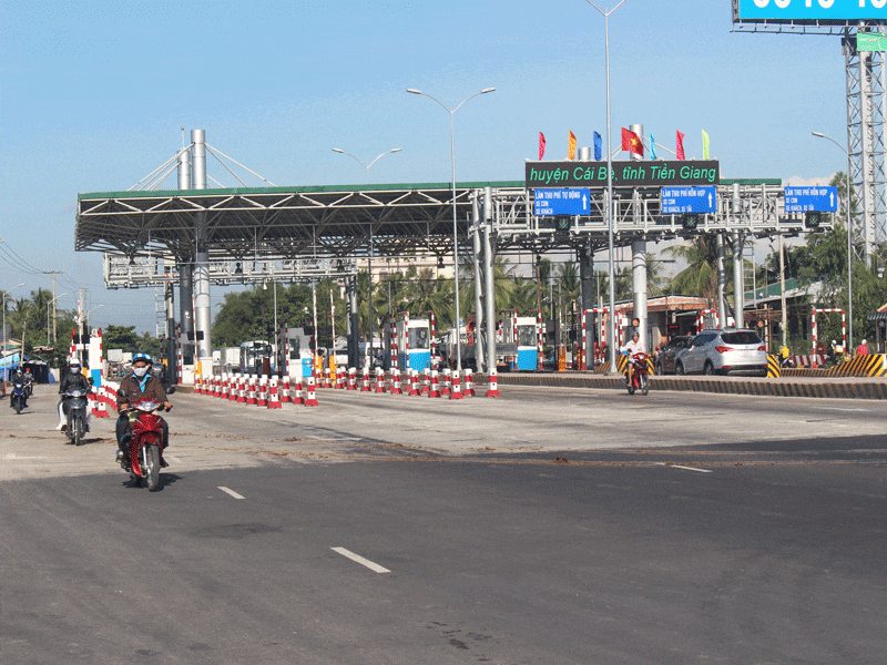 Xe tải, xe khách bị cấm đi trên quốc lộ 1 qua Cai Lậy