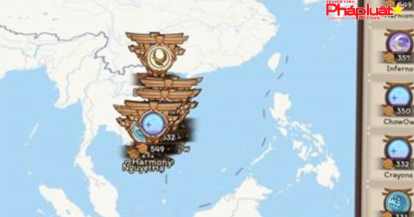 Yêu cầu các nhà phát hành game tạm dừng hợp tác với đối tác đưa vào bản đồ đường lưỡi bò phi pháp