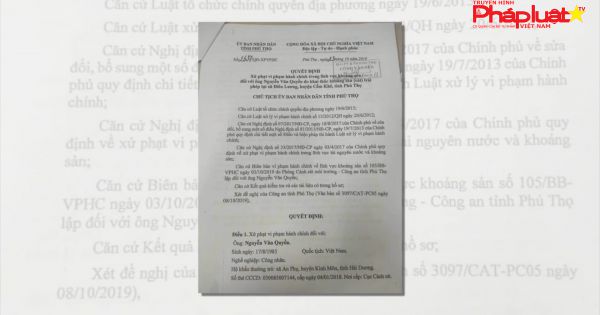 Phú Thọ: Xử phạt hàng loạt công ty vi phạm môi trường