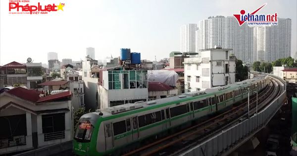 Tàu Cát Linh - Hà Đông chạy thử để nghiệm thu