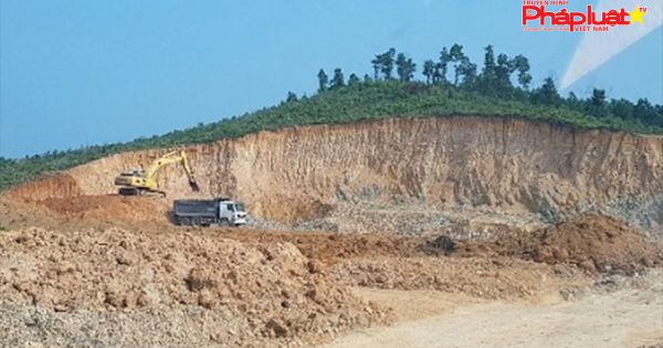Quảng Ninh: Chưa có giấy phép khai thác, Công ty cổ phần đầu tư Thịnh Phát đã “đánh bay” quả đồi